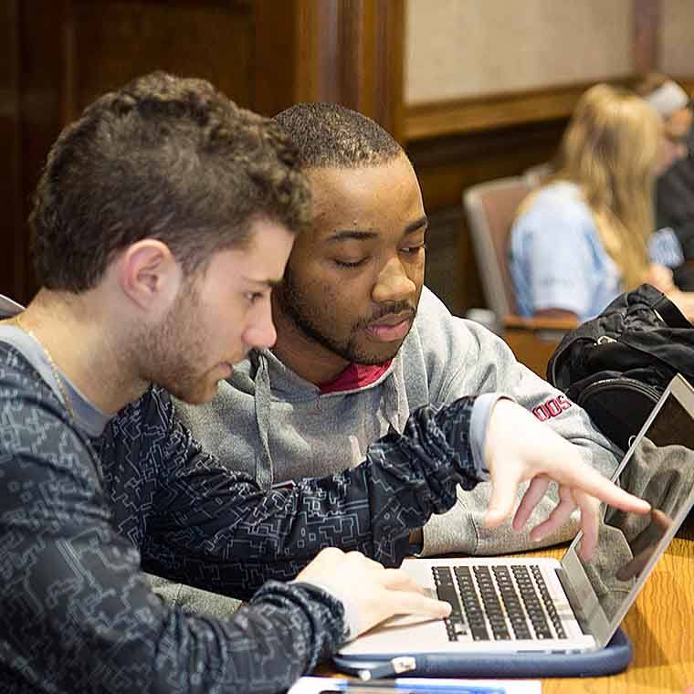 Students in class